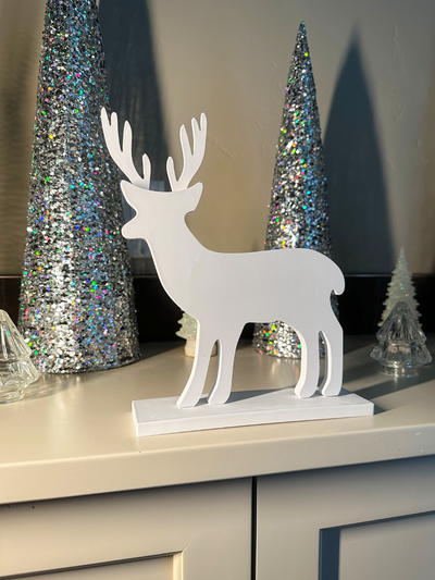 rentier by religiöse studien haushalt dekor weihnachten urlaub rudolph stand spielzeug versammlung 3d print model - Mito3D