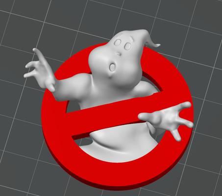 who gonna call ghost busters by 412yeti art signs & logos sign multi color printing 3d print model - Mito3D