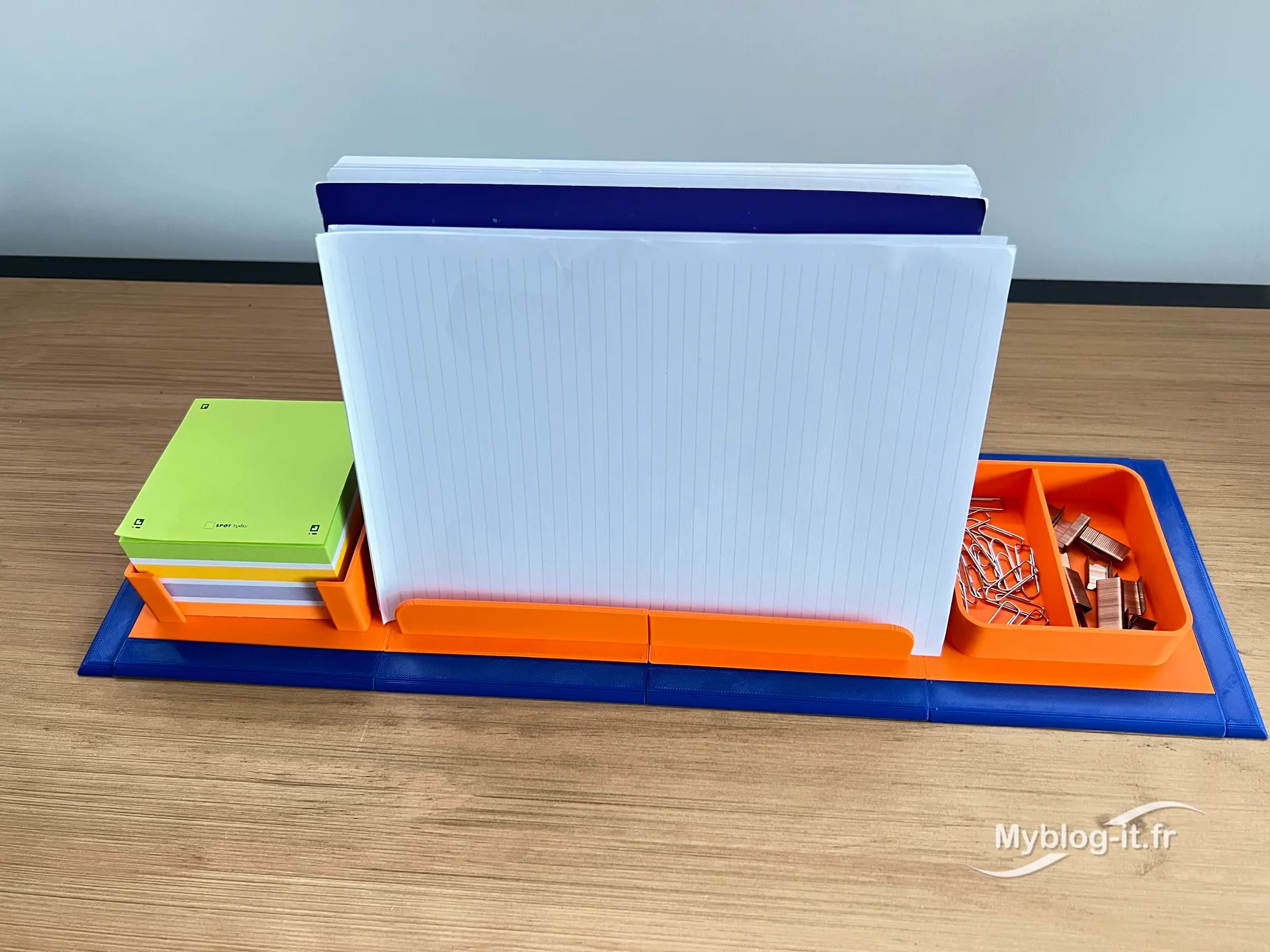 organisateur de bureau modulaire modular desk organizer by sgenos household office deskorganizer 3D print model - Mito3D