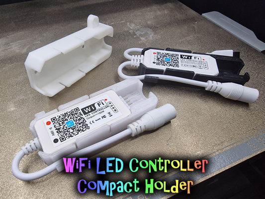 wifi controller mini holder remixed by bs 3d print tools organizers rgbw led strip bs3dprint 3d print model - Mito3D