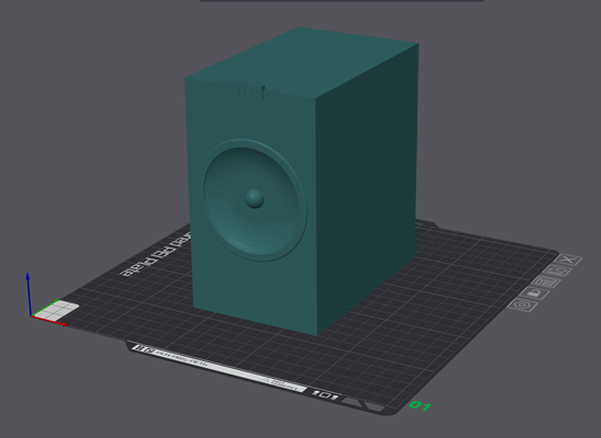 kef q150 - accurate model by thebaseddoge hobby & diy music stereo audio home theater 3d print model - Mito3D