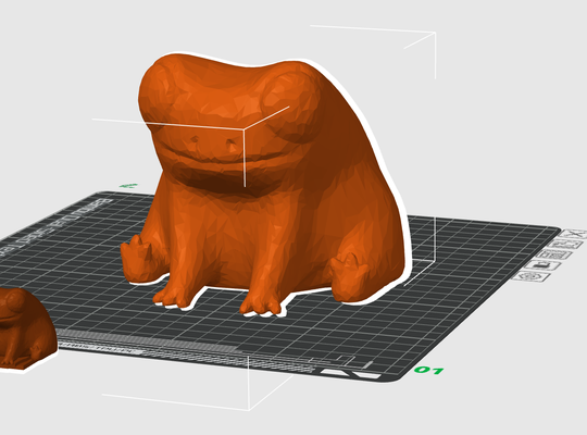 comically large frog hotshoe by aussiedoggy tools gadgets camera animal video photo big animals coldshoe 3d print model - Mito3D