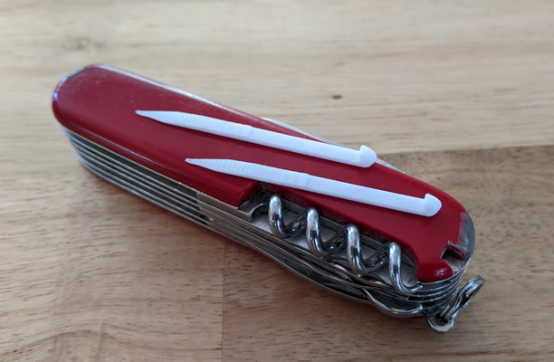 toothpick swiss army knife by panda63 hobby & diy sport outdoors accessories lost 3d print model - Mito3D