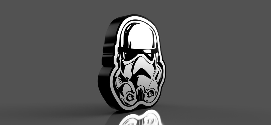 star wars stormtrooper lightbox by david80 hobby & diy electronics scifi light box storm trooper 3d print model - Mito3D