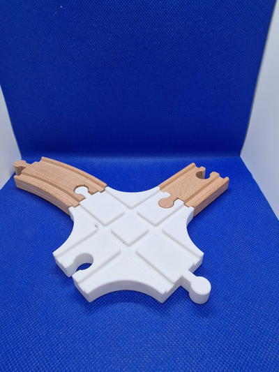 treno brani compatibile brio ikea h1 stile by terro giocattoli giochi lillabo tracce legno binari rotaia rotaie 3d print model - Mito3D