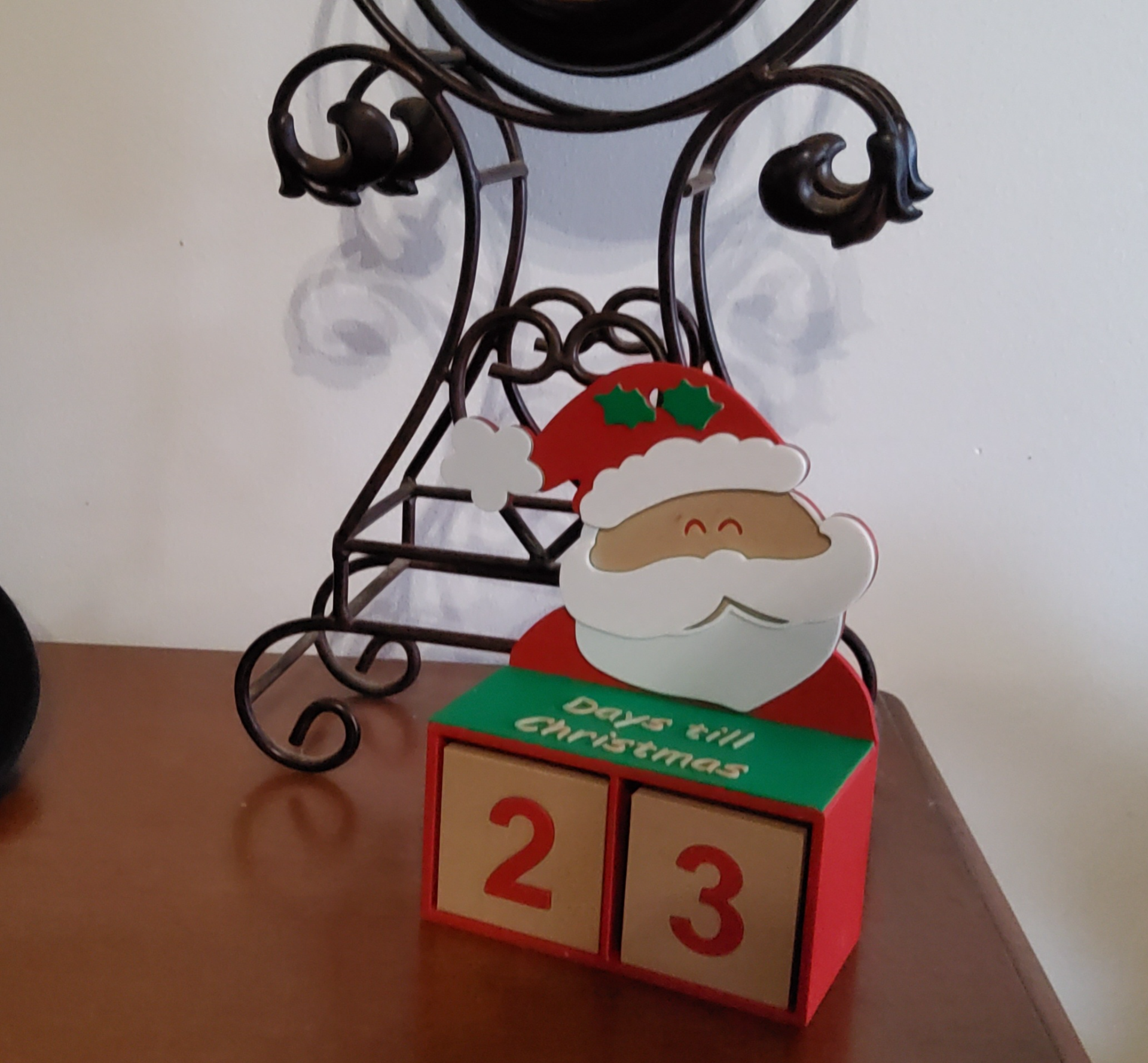 dias natal advento calendário contagem regressiva advento by mimi casa decoração festividades noel presente brinquedo crianças criança cadeau enfant 3D print model - Mito3D