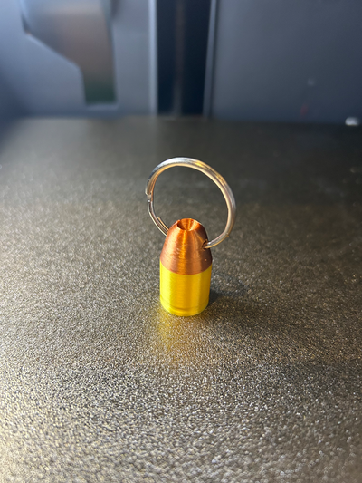 hohl punkt kugel stil nützlichkeit schlüssel by fingerabdruck werkzeuge hand elektrizität elektriker gas meter werkzeug schlüsselbund kette schlüsselring 3d print model - Mito3D