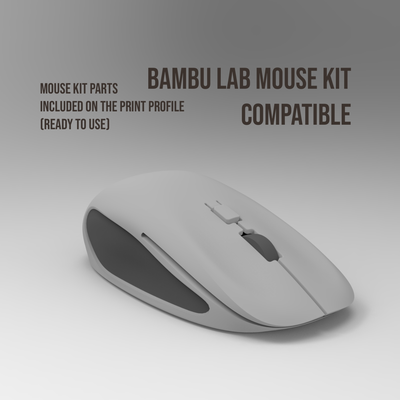 mouse - bambu lab kit compatible by jorge rui tools gadgets shell mystery box hardware wireless components 3d print model - Mito3D