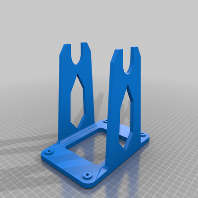 carretel suporte base stl remixado by c 3d impressora acessórios 3d print model - Mito3D
