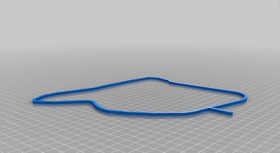 buon legno circuito unito regno pista canalizzazione speedway by updesky passatempo fai veicoli corsa 3D print model - Mito3D