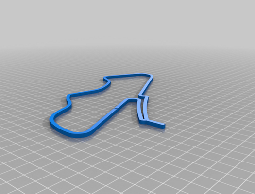 donington parque circuito unido reino fórmula 1 carrera pista by updesky pasatiempo bricolaje diy vehiculos formula1 f1 3d print model - Mito3D