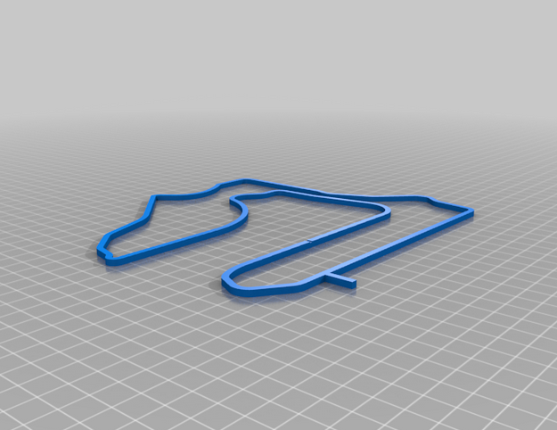 sebring uluslararası yuvarlanma yolu amerika birleşik devletleri yarış pisti devre by baş döndürücü hobi kendin yap araçlar formula1 f1 3D print model - Mito3D