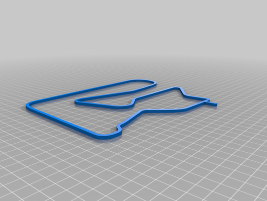 tor poznan poland race track circuit by updesky hobby & diy vehicles thingiverse racetrack 3d print model - Mito3D