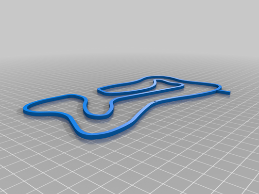 tor lodz poland race track circuit by updesky hobby & diy vehicles thingiverse racetrack 3d print model - Mito3D