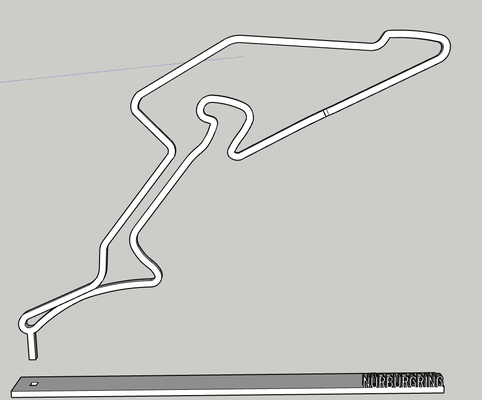 nurburgring nurburg alemania fórmula 1 carrera pista by updesky pasatiempo bricolaje diy vehiculos formula1 f1 circuito 3d print model - Mito3D