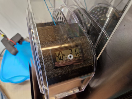 termometre çerçeve sunlu s1 kurutma makinesi kutu by nyx nk 3d yazıcı aksesuarlar kurutma kutusu 3d print model - Mito3D