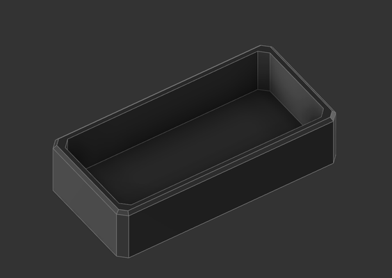einfach box by simonivanov855 3d drucker zubehör lager aufbewahrungskiste 3d print model - Mito3D