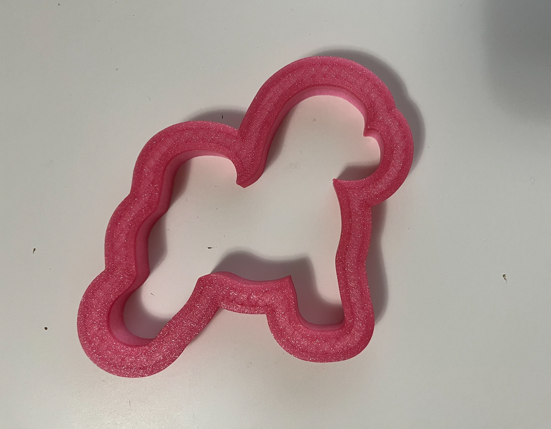 bichon fregio biscotto taglierina by tipo domestico casa modelli cane cucinando cottura cucina cookiecutter formine per biscotti frese cani artigianato 3D print model - Mito3D