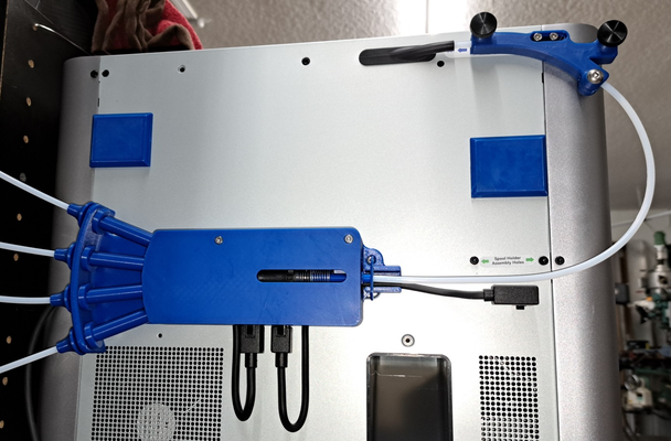 ams centro reocatore up by luckyluc 64 3d stampante accessori allineamento disconnettersi soluzione 3d print model - Mito3D