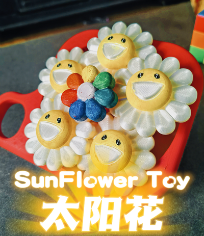 sunflower toys by zaken & games 3d print model - Mito3D