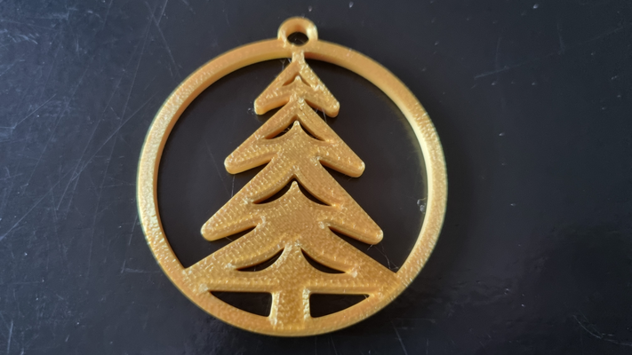 weihnachten ornament baum klein by herr jay haushalt feierlichkeiten dekoration geschenk urlaub weihnachtsbaum 3d print model - Mito3D