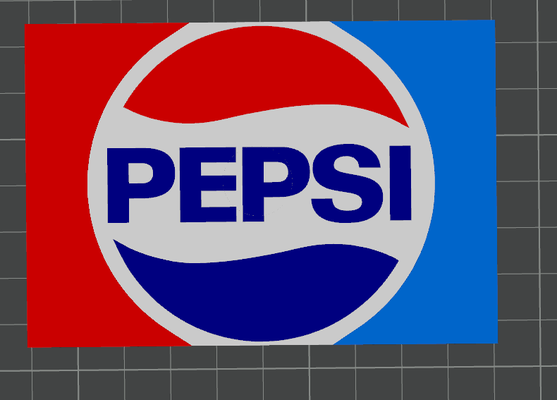 pepsi logo os kühlschrank magnet by michaelrousseau3d haushalt dekor koka cola 3d print model - Mito3D
