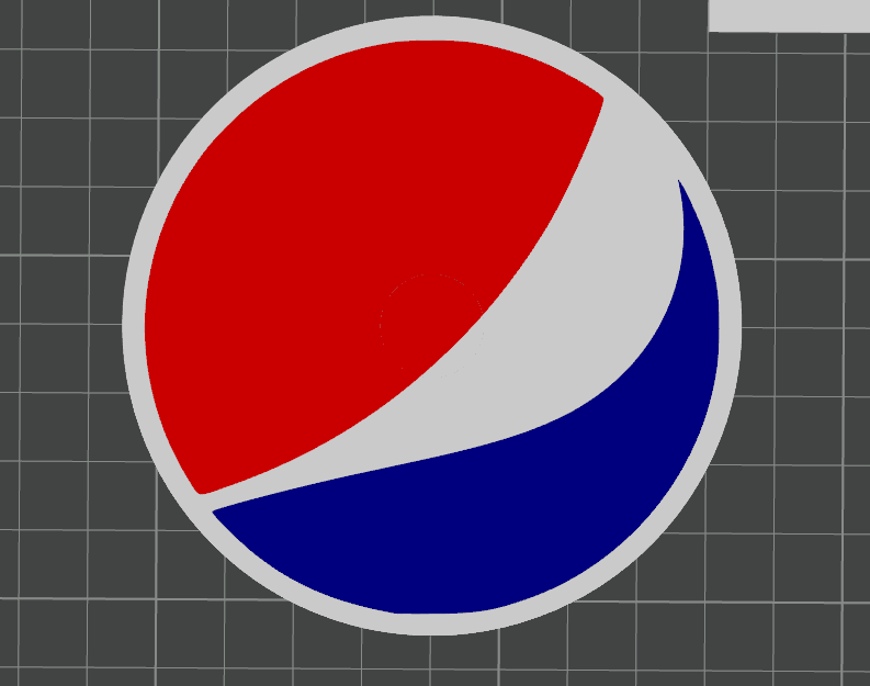 pepsi logo frigo aimant by michaelrousseau3d ménage décor coca cola 3D print model - Mito3D