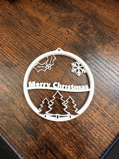 weihnachten ornament by creamade3d haushalt feierlichkeiten fröhlich 3d print model - Mito3D