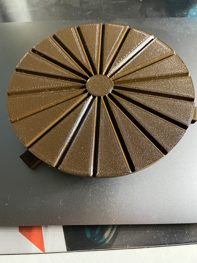 aerógrafo giratorio mesa by mkerhat pasatiempo bricolaje diy soporte pintura herramienta 3d print model - Mito3D