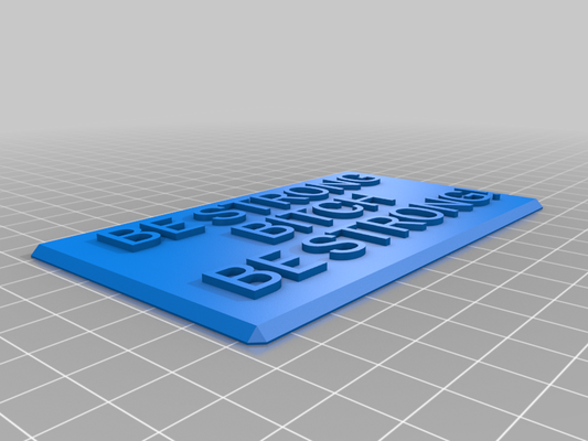 be fuerte perra remezclado by smiley85 casa decoración 90daysfiance 90days personalizado novio 3d print model - Mito3D