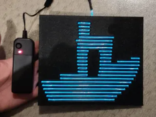 tezgah neon by stldad6 sanat işaretler logolar 3D print model - Mito3D