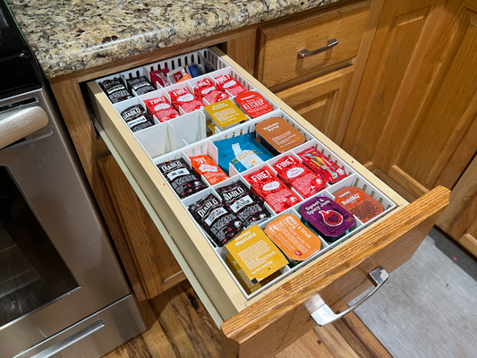 condiment sauce organizer by mkcamc tools organizers tray box storage solution kitchen gadget functional functionalprint fun problem solver easy print no supports support free 3d print model - Mito3D