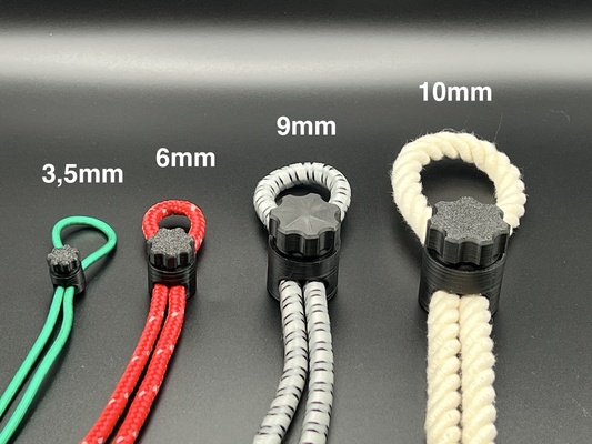 ajustable cuerda abrazadera tensor paramétrico by twotone74 herramientas artilugio diseño vela tensiones cable 3d print model - Mito3D