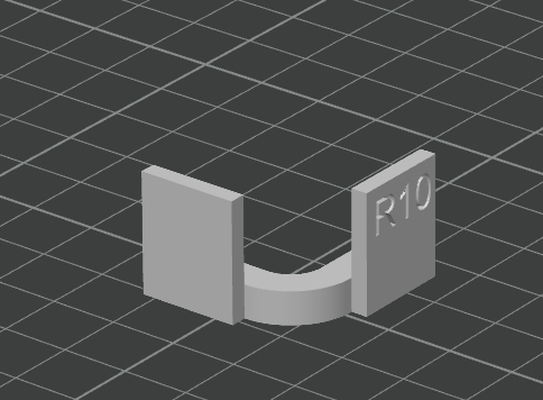 r10 raio guia marcenaria by lp impressão ferramentas medida ferramenta 3d 3d print model - Mito3D