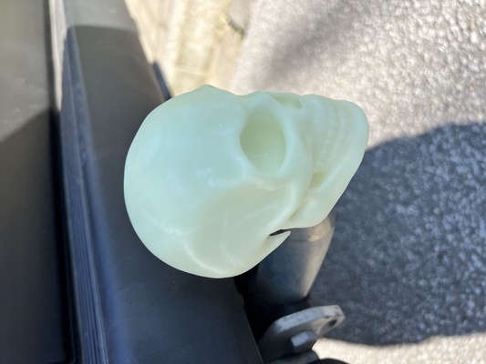 skull hitch tow ball cover 50mm remixed by twotone74 hobby & diy vehicles hitchcover towballcover towball towballcap 3d print model - Mito3D