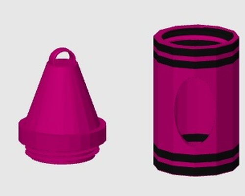 pastel boya köpek bok kaka sırt çantası kulp destek by megatron ev halkı evcil hayvanlar aksesuarlar gereçler yavrusu 3d print model - Mito3D