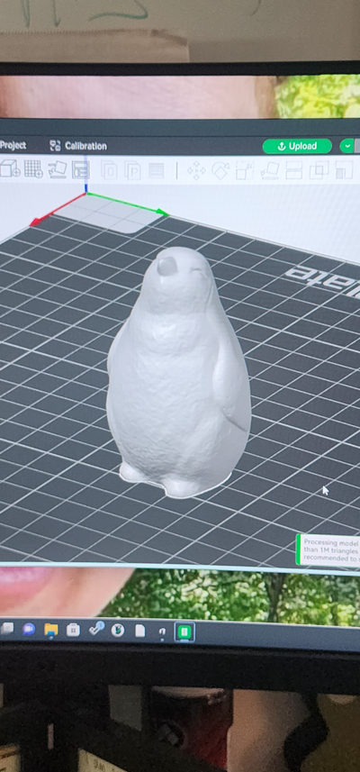 fofa fácil impressão pinguim by goof3d casa decoração animal amigáveis adorável natal feriado suporte frio inverno 3d print model - Mito3D