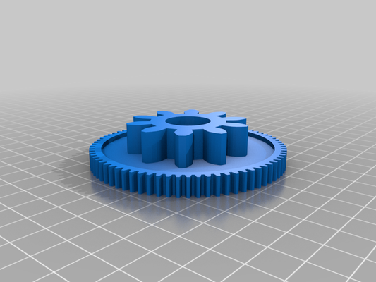 petsafe simply clean compatible gears remixed by thejjm household pets 3d print model - Mito3D