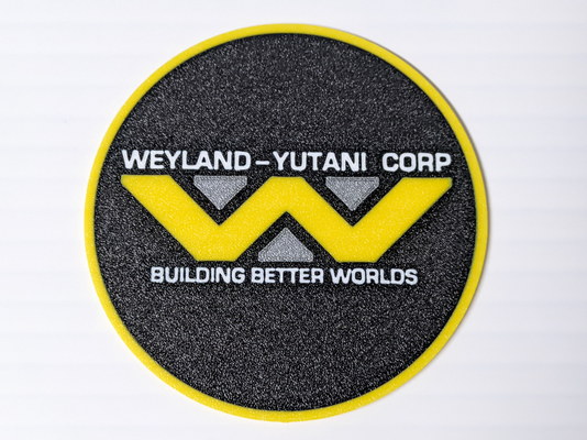 weyland yutani corp extraterrestre portavasos by chamán casa decoración weyland 3d print model - Mito3D