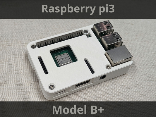 framboesa pi 3 modelo b+ caso bainha by missô passatempo faça eletrônicos 3d print model - Mito3D