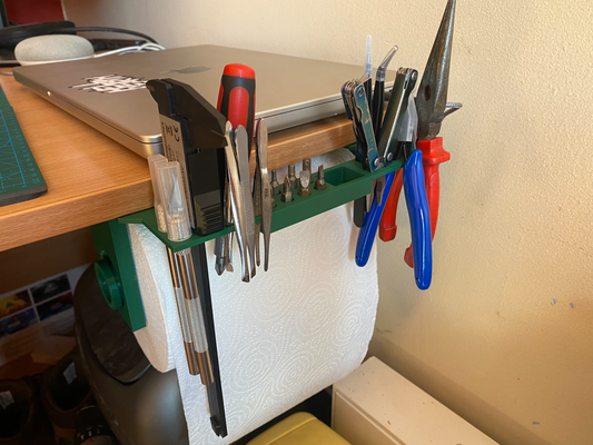 desk tidy by mb3d x1c hobby & diy tool holder accessories 3d print model - Mito3D