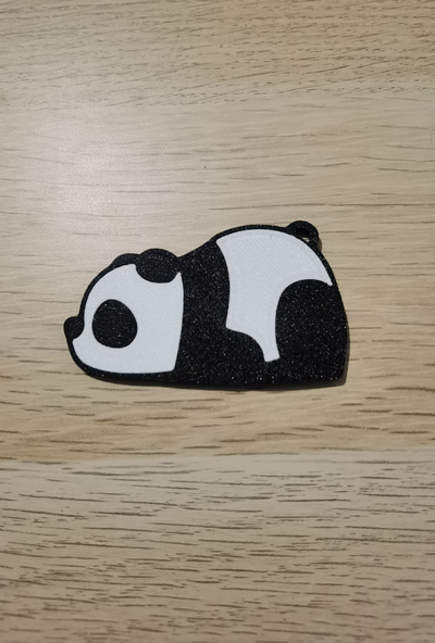 portachiavi panda by articat arte modelli animale 3d print model - Mito3D
