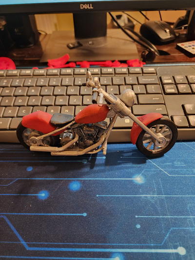 schreibtischräder einfach by digitallyforgeddesigns hobby diy fahrzeuge motorrad modular benutzerdefiniert 3d print model - Mito3D