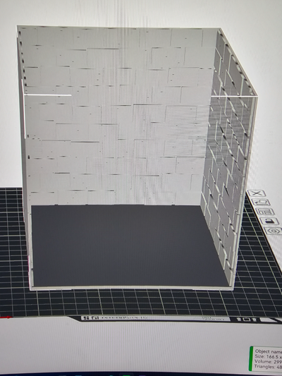 foto tijolo parede by neilskig01 passatempo faça caixa exibição cenário cabine vender 3d print model - Mito3D
