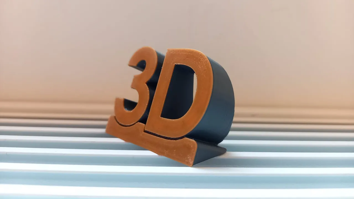 '3d' text 2 by creative electronics tools gadgets 3d printed 3d print model - Mito3D