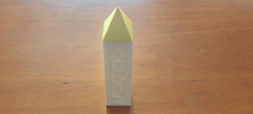 obelisk by ruimach household decor container decoration egypt storage 3d print model - Mito3D