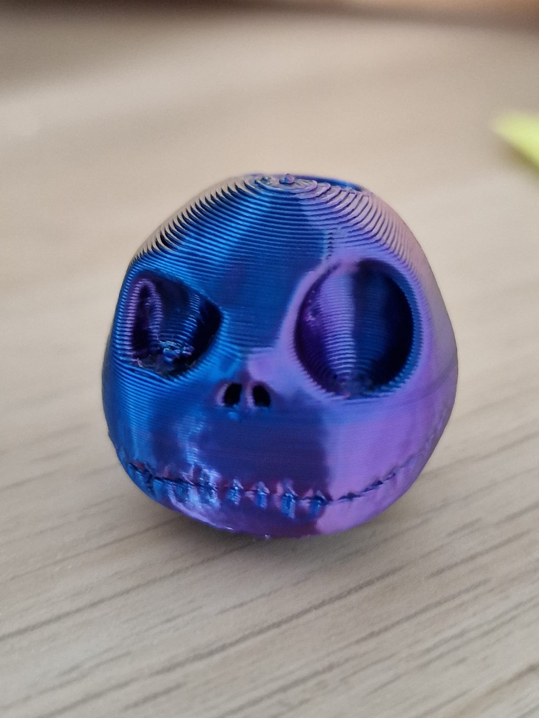 macaco skellington paracord conta by wickieprints arte esculturas natal 3D print model - Mito3D