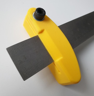 ruler stop remixed by splinterprinter hobby & diy 3d print model - Mito3D