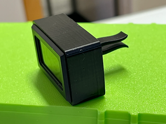 hygrometer autos clips to luft lüftungsschlitze by steinschnitt hobby diy fahrzeuge halterung hygrometerhalter wagen luftventil 3d print model - Mito3D