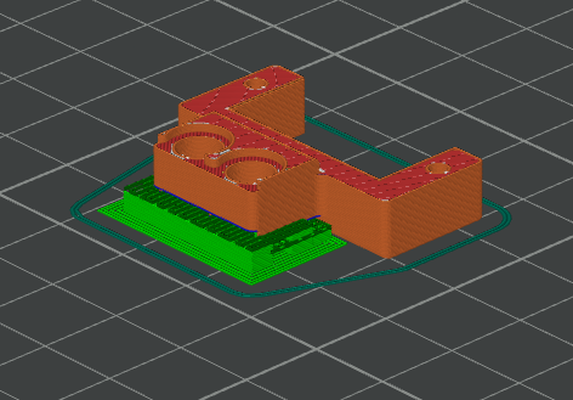 servo sg90 lego attacco by lp stampa passatempo fai elettronica 3d print model - Mito3D